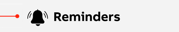 Reminder Reminder