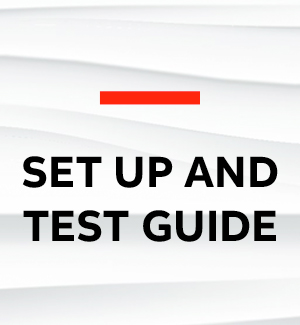 User Guide: Set up and test story