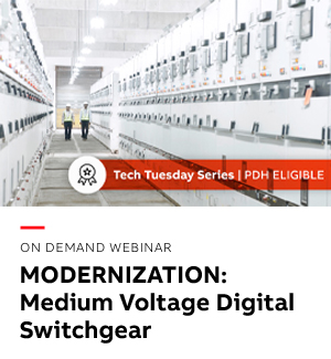 MODERNIZATION: Medium Voltage Digital Switchgear