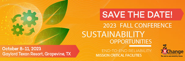 Meet us at 7x24 Fall Conference – Sustainability Opportunities