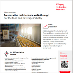 Request a Co-Branded Preventative Maintenance Walk-through Brochure
