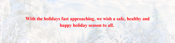 Happy Holiday Season!