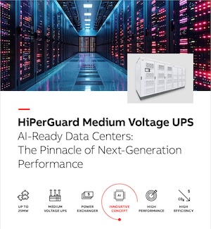 HiPerGuard Medium Voltage UPS