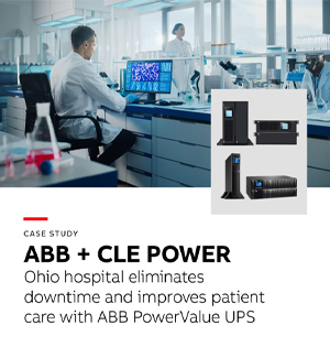 Ohio Hospital Eliminates Downtime and Improves Patient Care with ABB PowerValue UPS